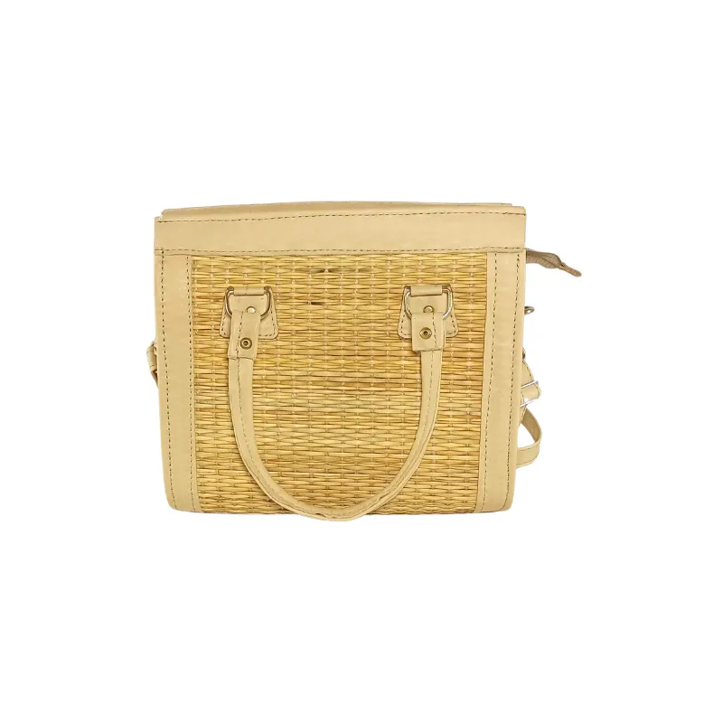 AN002 Sac à Main Artisanal Tunisien en Fibre de Smar et Cuir Véritable 08 Sac à main artisanal