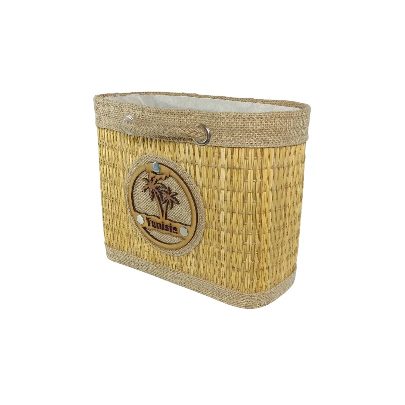 AN005 Sac à Main Artisanal Tunisien en Fibre de Smar 10 Sac à main artisanal