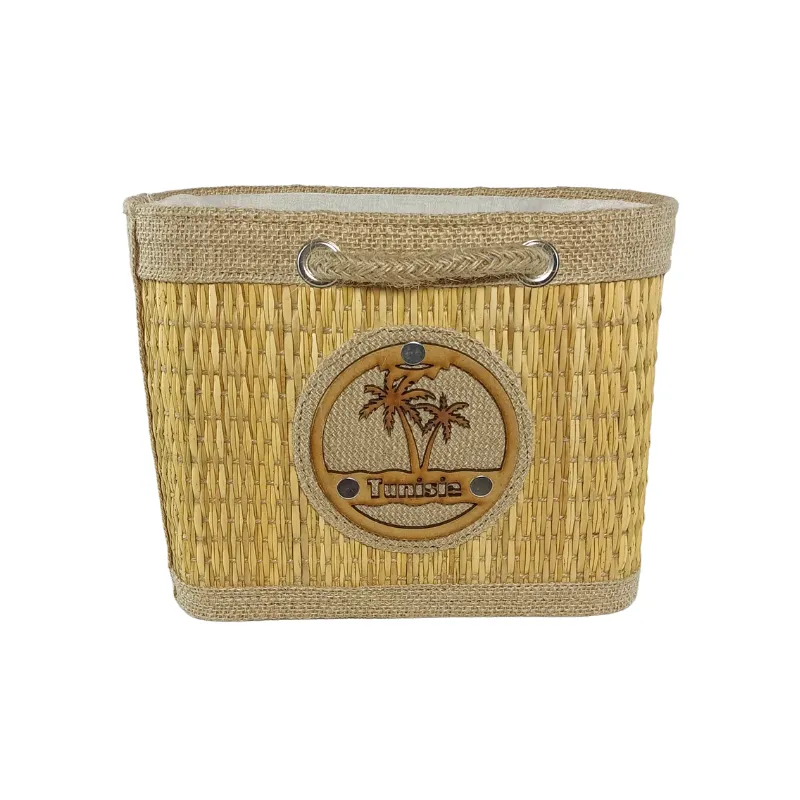 AN005 Sac à Main Artisanal Tunisien en Fibre de Smar 11 Sac à main artisanal