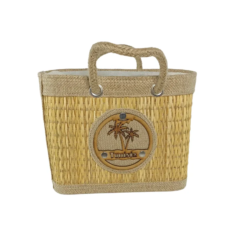 AN005 Sac à Main Artisanal Tunisien en Fibre de Smar 12 Sac à main artisanal