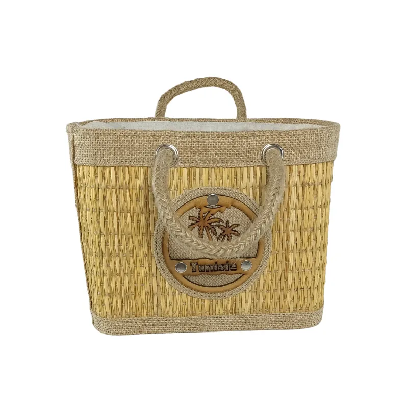 AN005 Sac à Main Artisanal Tunisien en Fibre de Smar 13 Sac à main artisanal