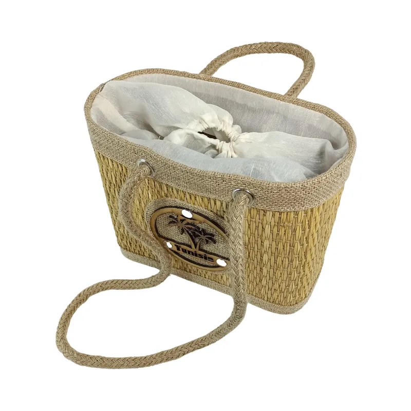 AN005 Sac à Main Artisanal Tunisien en Fibre de Smar 15 Sac à main artisanal