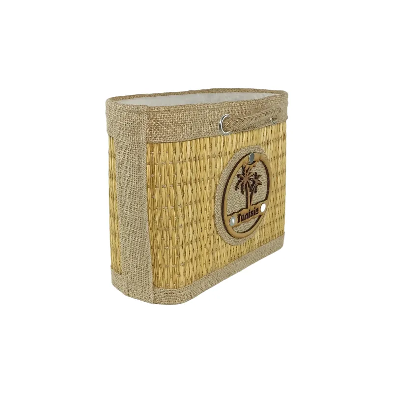 AN005 Sac à Main Artisanal Tunisien en Fibre de Smar 3 Sac à main artisanal