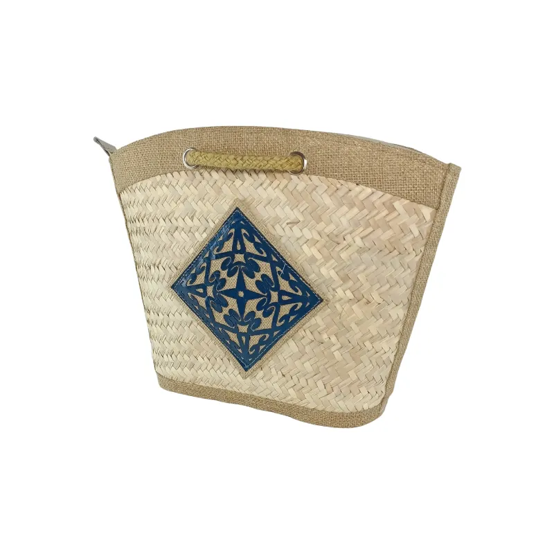 AN006 Grand Sac à Main Artisanal Tunisien en Saaf 15 grand sac à main artisanal tunisien