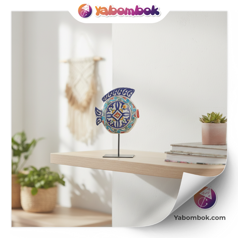 Bibelot-Figurine-Decorative-Poisson-en-Ceramique-Sculpture-de-Poisson-Artisanale-Style-Marin-Mediterraneen-KHC182-AI-1 Bibelot Figurine Décorative Poisson en Céramique Sculpture de Poisson Artisanale Style Marin Méditerranéen KHC182