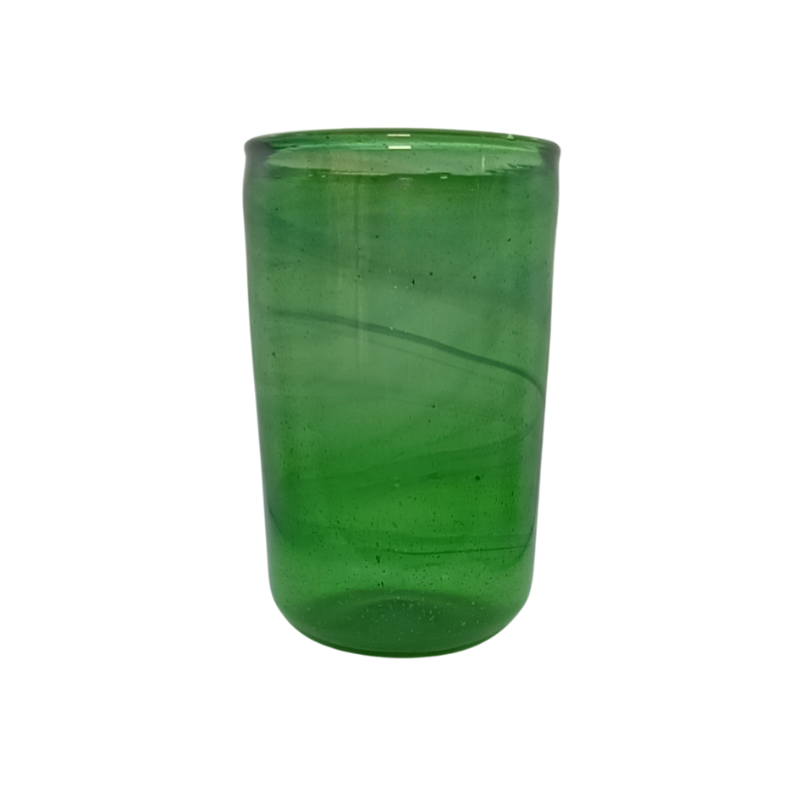Grand Vase Cylindrique en Verre Soufflé Vert Émeraude Fait Main Design Simple Artisanal Décoration de Table 22 cm 1 Grand Vase Cylindrique en Verre Soufflé Vert Émeraude Fait Main Design Simple Artisanal Décoration de Table 22 cm