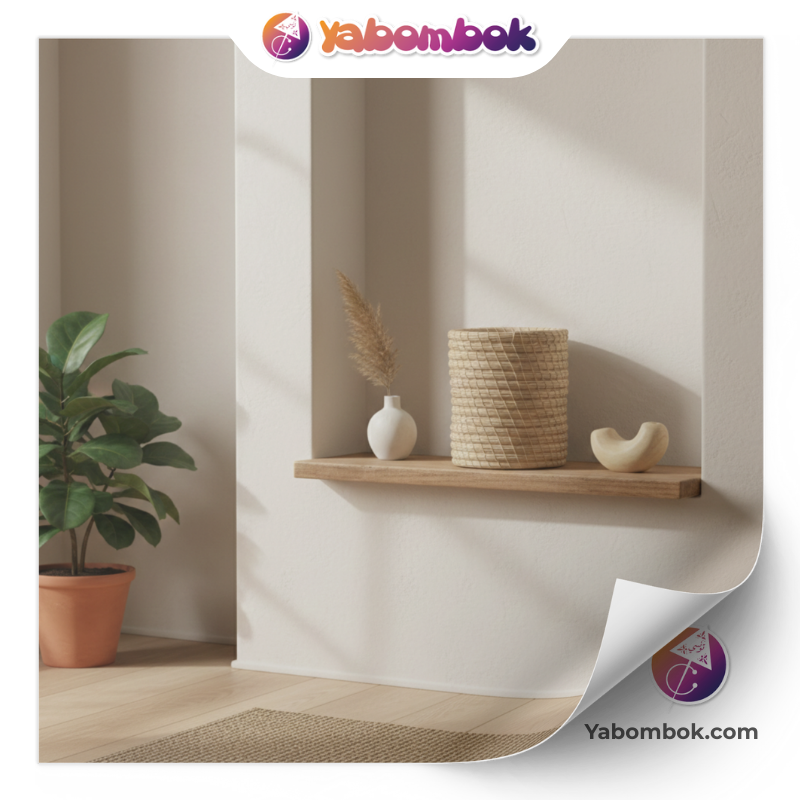 Panier Tressé Rond en Fibre de Halfa Cache-Pot Naturel Fait Main Éco-Responsable