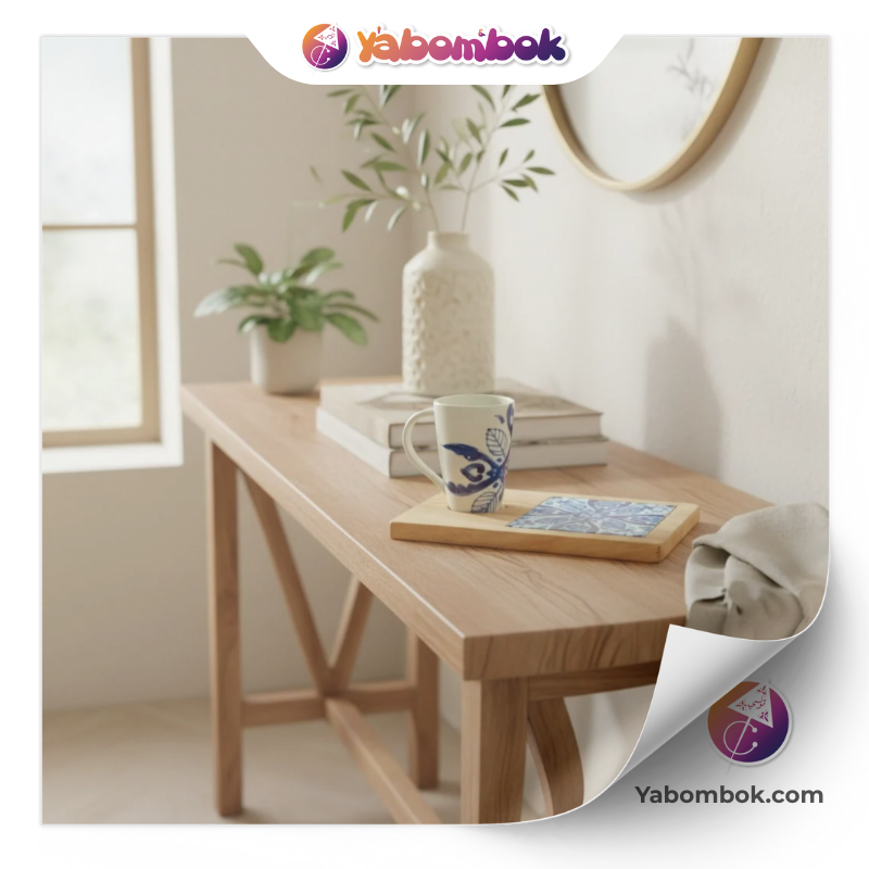 Set-Plateau-de-Service-en-Bois-et-Tasse-Ceramique-Ensemble-Mug-Cafe-ou-The-Decor-Azulejos-Bleu-et-Blanc-AI-7