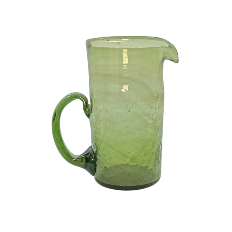 Vase Cylindrique en Verre Soufflé Vert Émeraude Artisanal Fait Main 21 cm Design Épuré et Naturel Décoration de Table Contemporaine KGV226 1 Vase Cylindrique en Verre Soufflé Vert Émeraude Artisanal Fait Main 21 cm Design Épuré et Naturel Décoration de Table Contemporaine KGV226