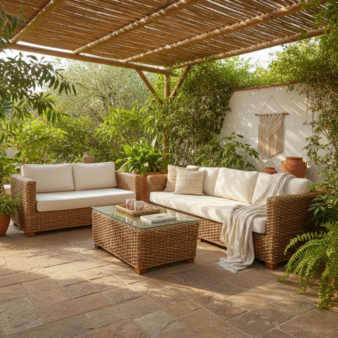 Mobilier Artisanal Tunisien en Fibres Végétales